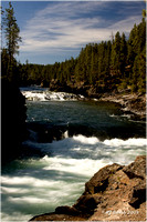 Cascades on the Yellowstone River